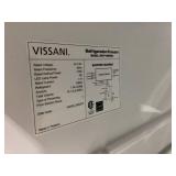 Vissani Top Freezer Refrigerator In Black