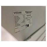 Vissani Top Freezer Refrigerator In Black