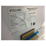 Vissani, 7.2 cu. ft. Top Freezer Refrigerator in Stainless Steel Look