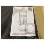 GOFLAME 2-Door Storage Cabinet, 68 Plastic Tool Organizer with 3 Adjustable Shelves