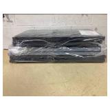 GOFLAME 2-Door Storage Cabinet, 68 Plastic Tool Organizer with 3 Adjustable Shelves