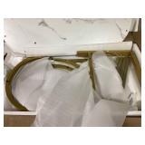 COSTWAY Industrial Wooden Oval Coffee Table with Storage