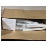 Costway - Patio Lounge Chair Chaise Adjust Recliner Weather Resistant Wheel - White