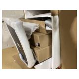 Costway Windsor Rubber Wood Dining Chairs, Black (Set of 2)