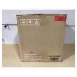 Costway Windsor Rubber Wood Dining Chairs, Black (Set of 2)