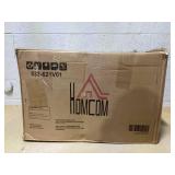 HOMCOM Faux Leather Manual Recliner, Adjustable Swivel Lounge Chair with Footrest, Armrest and Wrapped Wood Base for Living Room ***WHAT COLOR? NO PHOTO YET ON THE FILE