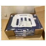 Qaba Baby Playpen, 18 Panels Sturdy Safety Play Yard for Babies and Toddlers, 85" x 57" Foldable Baby Playard, Indoor Outdoor Kids Activity Center with Anti-Slip Base