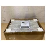 PawHut 2-Level Small Animal Cage Rabbit Hutch with Wheels, Removable Tray, Platform and Ramp for Bunny, Chinchillas, Ferret, Pink