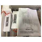 Set of 4 Dining Chairs Upholstered Curved Back Side