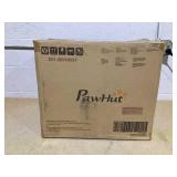 PawHut Cat Litter Box Easy to Clean Open with Scoop, Gray