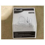 PawHut Cat Litter Box Easy to Clean Open with Scoop, Gray