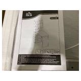 HOMCOM Fold-out Convertible Office Desk, Wall Mount Computer Desk with Blackboard and Side Shelf, Charcoal Gray