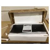 PawHut Pet Feeder Station Storage Cabinet, Dog Food Storage Container with Dog Raised Bowls, Watering Supplies, Black