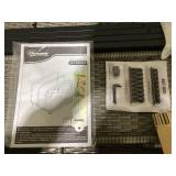 Outsunny PE Rattan Pool Float Storage Organizer with Wheels, Mixed Gray