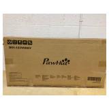 PawHut Wooden Bunny Rabbit Hutch Small Animal Habitat with Ramp Removable Tray Weatherproof Roof Indoor/Outdoor Gray