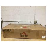 HOMCOM Folding Couch Bed Convertible Floor Sofa Chair with Pillows Adjustable