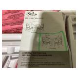 Qaba Height Adjustable 5pc Toddler Table and Chair Set with Storage Box, Easy to Wipe for 18 Months - 5 Years, Pink