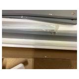 Kids Art Table and Chairs Set with 2 Chairs and Paper Roll