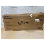 Vinsetto Multifunction Office Filing Cabinet Printer Stand with 2 Drawers, 2 Shelves, & Smooth Counter Surface, Black