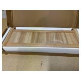 Outsunny Foldable Raised Garden Bed, Wooden Planter Box, Herb Garden Planter with Drainage Holes, for Backyard, Patio to Grow Vegetables, Herbs, and Flowers, 27.6" x 11.6" x 9.8"