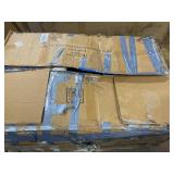 HOMCOM Corner Sofa with Reversible Chaise Lounge, Corduroy L-Shaped Sectional Sofa with Pocket Spring, Cream