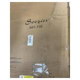 Soozier 2 in 1 Punching Bag Stand, Adjustable Height Heavy Bag Stand with Weighted Base and Speed Bag, Freestanding for Home Gym