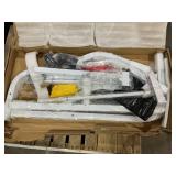 Soozier 2 in 1 Punching Bag Stand, Adjustable Height Heavy Bag Stand with Weighted Base and Speed Bag, Freestanding for Home Gym