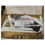 Soozier 2 in 1 Punching Bag Stand, Adjustable Height Heavy Bag Stand with Weighted Base and Speed Bag, Freestanding for Home Gym