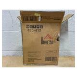 HOMCOM Christmas Advent Calendar, Light Up Manger Scene Tabletop Xmas Wooden House Holiday Decoration with Countdown Drawer, Bible Characters, for kids Adults