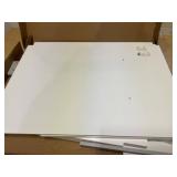 HOMCOM Christmas Advent Calendar, Light Up Manger Scene Tabletop Xmas Wooden House Holiday Decoration with Countdown Drawer, Bible Characters, for kids Adults