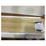 HOMCOM Boho Kitchen Cabinet, Buffet Cabinet with 4 Rattan Doors and Adjustable Shelves for Dining Room, Natural