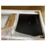 HOMCOM Farmhouse Dining Table Chairs, Set of 2 Pine Wood Kitchen Table Chairs with Slat Back for Living Room, Bedroom, Black