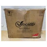 Vinsetto 500lbs Big and Tall Office Chair with Wide Seat, Ergonomic Executive Computer Chair with Adjustable Height, Swivel Wheels and Linen Finish, Light Gray