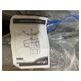 Vinsetto 500lbs Big and Tall Office Chair with Wide Seat, Ergonomic Executive Computer Chair with Adjustable Height, Swivel Wheels and Linen Finish, Light Gray