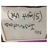 Vinsetto 7-Point Vibrating Massage Office Chair High Back Massaging  with Lumbar Support, Footrest, Cream White