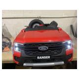 Licensed Ford Ranger Ride on Car for Kids by OLAKIDS, 12V Electric Vehicle with Remote Control, Toddlers Battery Powered Toy