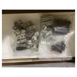 HOMCOM Bookcase with Cabinet, 3-Tiers Bookshelf for Storage