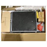 HOMCOM Convertible Sofa Lounger Chair Bed Multi-Functional Sleeper Recliner with Tufted Upholstered Fabric, Adjustable Angle Backrest, and Pillow, Grey