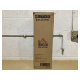 HOMCOM Oscillating Ceramic Tower Indoor Space Heater for Home, Adjustable Thermostat, 24H Timer & Remote Control, Tip-Over and Overheating Safety Protection, 25 Inches, 1500W/1000W