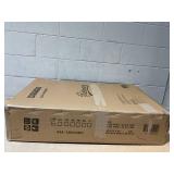 Outsunny Wooden Rocking Chair, Adirondack Rocker Chair w/ Slatted Design and Oversized Back, for Porch, and Garden, White