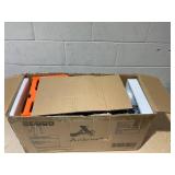 Aosom Kids Ride on Excavator Pulling Cart with Sound Effects, No Power Digger Scooter Ride-on Toy Construction Vehicle for Toddler or Preschool Age with Under-Seat Storage, Treaded Wheels