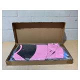 40 in. Pink Flying Saucer Tree Web Swing Indoor Outdoor Play Set Kids