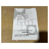 Giantex Wood Dining Chairs Set of 2, Wooden Kitchen Chairs with Upholstered Seat, Rubber Wood Legs & Cross Back, Farmhouse Armless Side Chairs for Dining Room, Restaurant, Oak