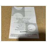 3 Pcs Foldable Dining Table Set Expandable Table with 2 Chairs-Rustic Brown