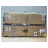 Costway Oval Coffee Table - 2-Tier Wooden Accent Table with Spacious Tabletop & Open Storage Shelf, White