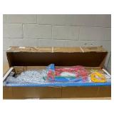 Costway 7 in 1 Kids Indoor Gym Playground Swedish Wall Ladder Children Home Climbing Gym Solid Wall Set Up