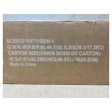 Infans Pretend Play Kitchen for Kids Toddler Aged 3+ Wooden Toy Set w/ Range Hood