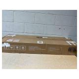 Costway Freestanding Jewelry Cabinet with Full-Length Mirror-White