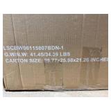 Upholstered Teddy Velvet Club Barrel Chair with Ottoman with Footrest