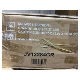 Costway Set of 2 Bar Stools 30" Upholstered Kitchen Breakfast Nailhead Bar